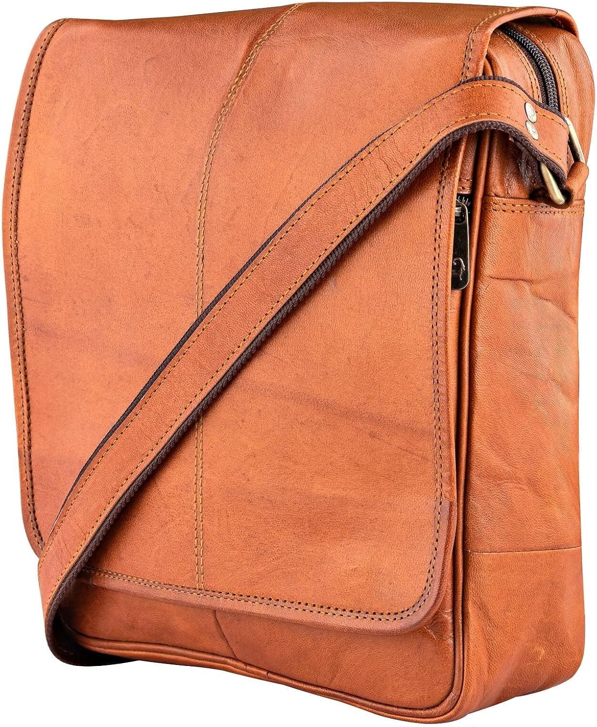 mens leather messenger bag